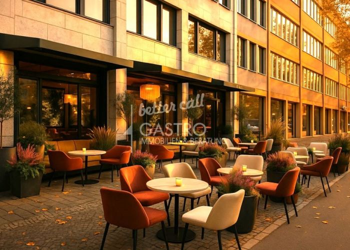 Design-Restaurant auf 460 m² in Charlottenburg - starte jetzt!Design-Restaurant auf 460 m² in Charlottenburg - starte jetzt!