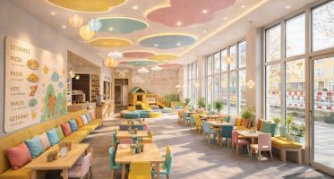 KITA, KINDERCAFE ODER KINDERRESTAURANT GEEIGNETE GASTRONOMIEFLÄCHE IN IDEALER LAGE BERLIN WESTEND